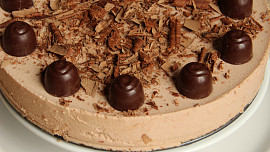 Griotkový mascarponový dort