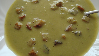 Hrášková polévka podle Pohlreicha