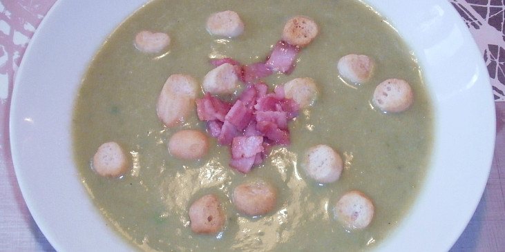 Hrášková polévka podle Pohlreicha (Šmakovala parádně)