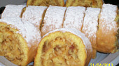 Jablečná roláda - rychlá
