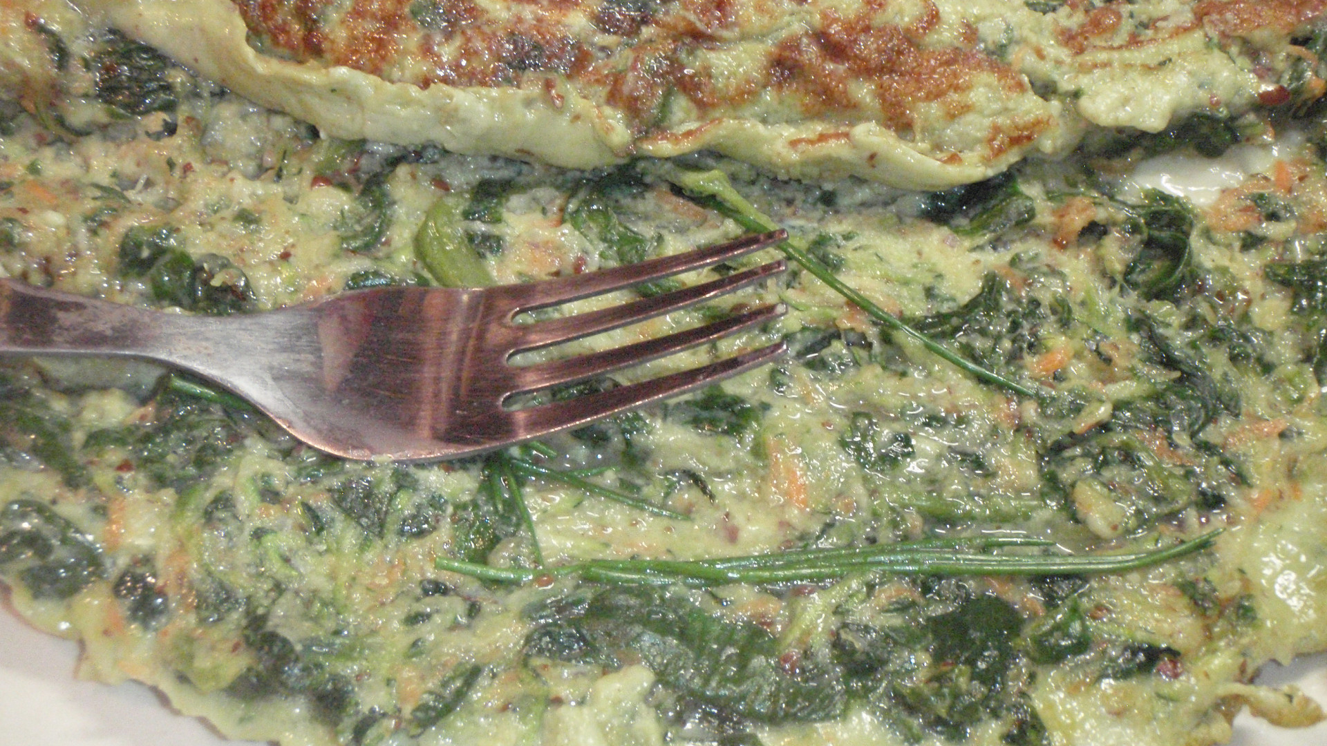 Jarní zeleninová omeleta