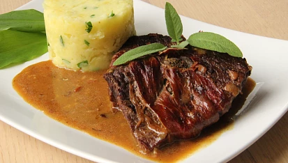 Jelení roštěnky alla saltimbocca