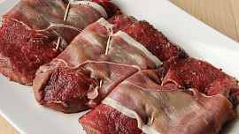 Jelení roštěnky alla saltimbocca
