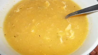 Jemná krémová kapustová polévka, jemná krémová kapustová polévka