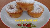 Kefírové jahodové muffiny