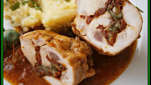 Králičí závitky"Wasabi"