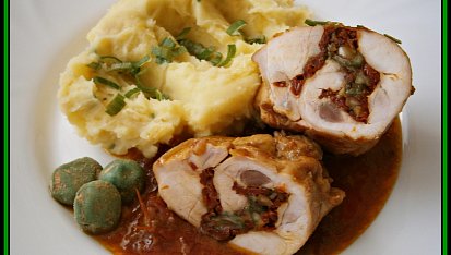 Králičí závitky"Wasabi"