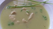 Kuřecí krém s medvědím česnekem
