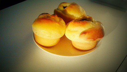 Kynuté muffinové růže
