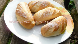 Mléčné francouzské houstičky