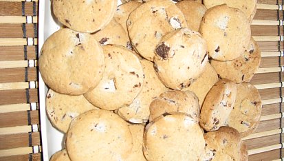 Nugátové cookies