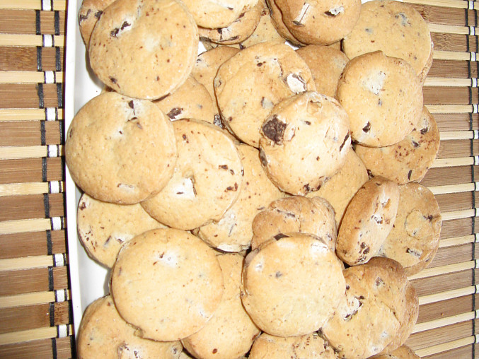 Nugátové cookies