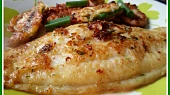 Pangasius v česnekové pastě
