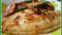 Pangasius v česnekové pastě
