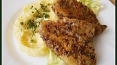 Plíčky marinované,smažené v trojobalu, Plíčky marinované,smažené v trojobalu