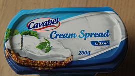 Pomazánka s restovaným pórkem, šunkou a Hermelínem