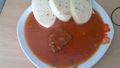 Rajská omáčka s hovězím masem