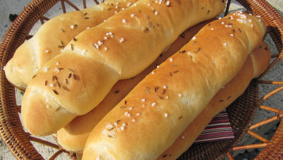Slané rohlíky od Čistinky