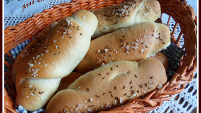 Slané rohlíky od Čistinky