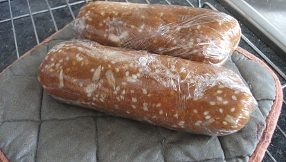 Tak trochu jiné sušenky, těsto dáme ztuhnout do mrazáku