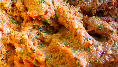 Turecká pizza (Lahmacun)