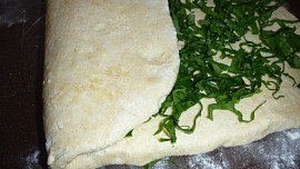 Tvarohové pagáčky s medvědím česnekem