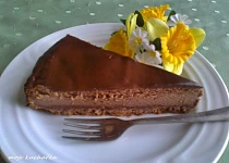 Tvarohový cheesecake s čokoládou
