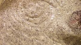 Vláčná  tvarohová  bábovka I. s ovocným středem