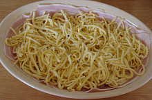 Slanina+špecle