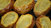 2x pečené brambory