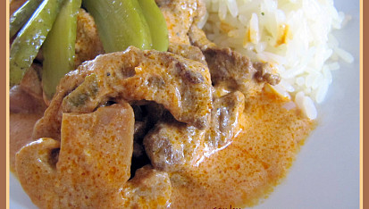 Beef Stroganov podle Vodoucha