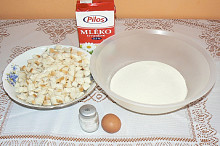 Suroviny na těsto