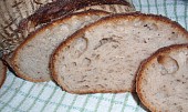 Bramborovo-pšenično-žitný chleba  (kváskový)