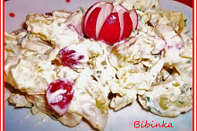 Bramborovo- ředkvičkový salát