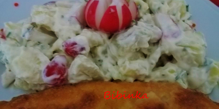 Bramborovo-ředkvičkový salát