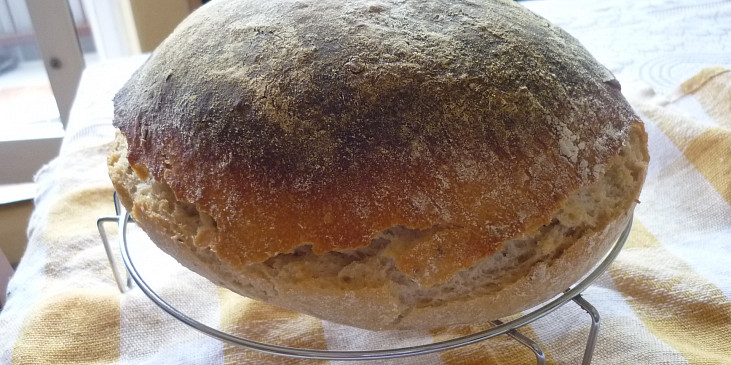 Celokváskový pšenično-žitný chléb