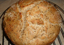 "Chléb bez hnětení" od líné kuchařky