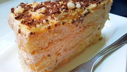 Dulce de leche dortík s javorovým sirupem