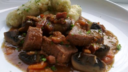 Hovězí po burgundsku  - Boeuf Bourguignonne podle Julii Child, Boeuf Bourguignonne
