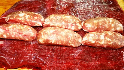 Hovězí roláda plněná po italsku, Hovězí roláda plněná po Italsku