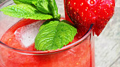 Jahodové mojito