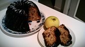 Kokosová bábovka/muffiny, Recept jako bábovka