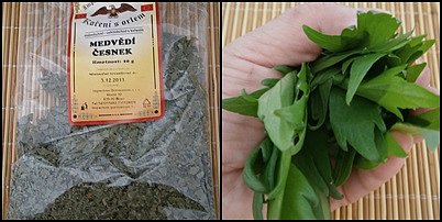 Kosmatice (květ černého bezu) v kefírovo-bylinkovém těstíčku, Část použitých surovin