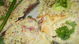 Křenové topinky se sýrem a Wasabi  / pálí moc.../