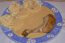Kuřátko na paprice