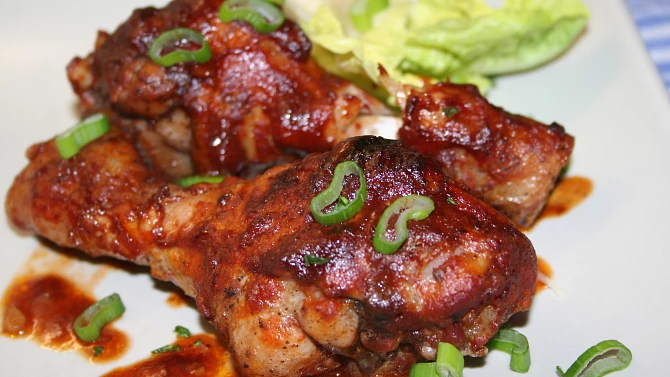 Kuřecí paličky sweet chilli podle Koko