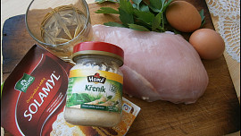 Kuřecí prsa v libečku se solamylovou krustou