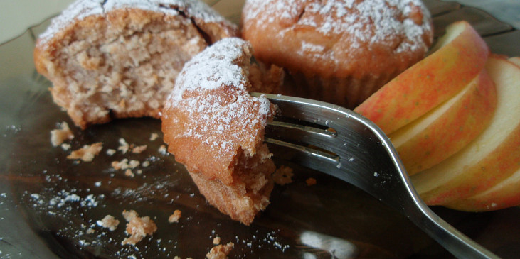 Medovo - jablečné muffiny