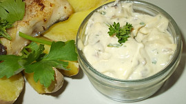 Mořská treska  na kmíně  s  ančovičkovou omáčkou