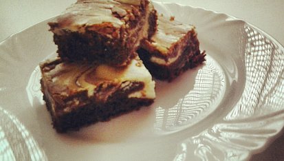 Mramorová buchta a la brownies